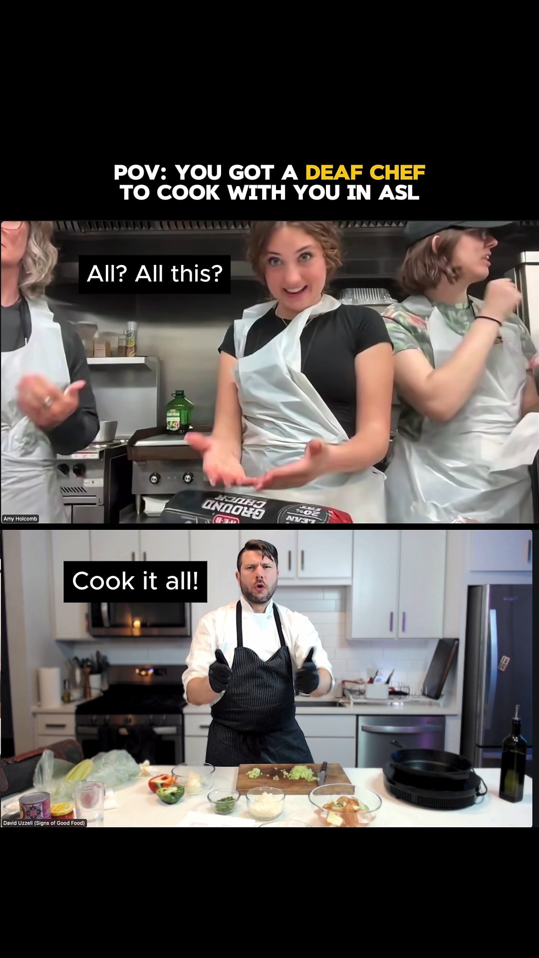 Book an ASL Cooking Class for Your Group